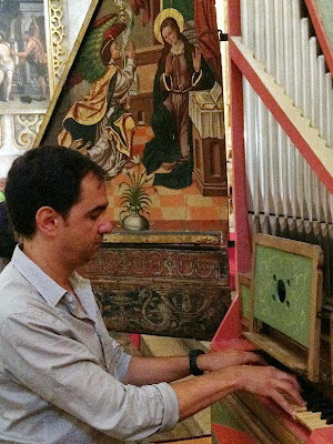 Il maestro Luca Purchiaroni