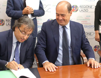 Andrea Renna e Nicola Zingaretti