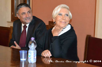 Alessandro Giovagnoli e Anna Fendi