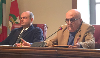 L'assessore Andrea Danti e il console TCI Vincenzo Ceniti