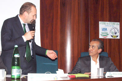 sen. P.Arrigoni e Maurizio Pinna
