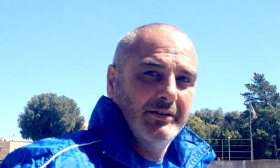 Attilio Gregori, allenatore della Viterbese
