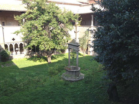 Chiostro della Chiesa di santa Maria della Verità